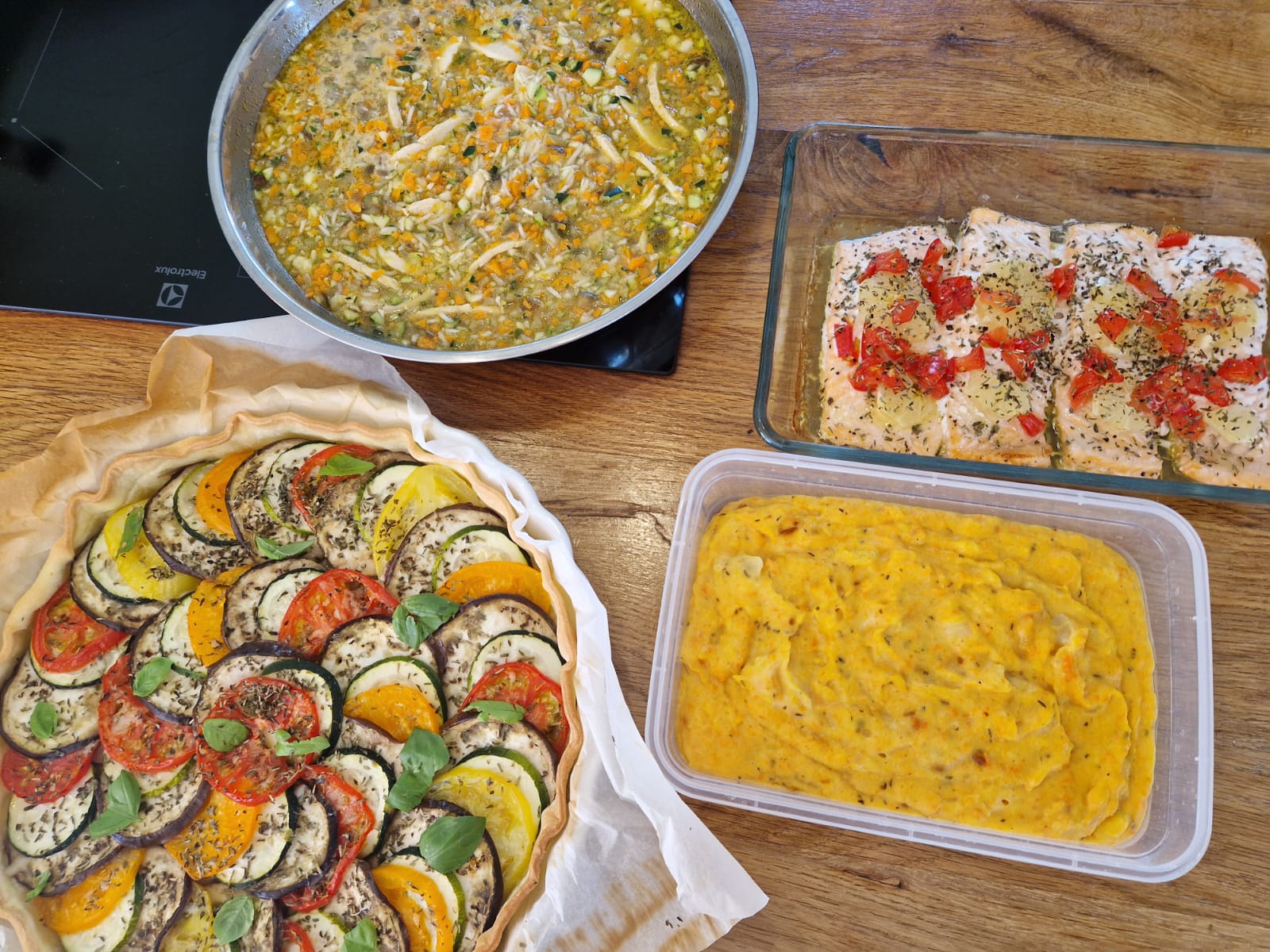 Tarte légumes provençale maison
