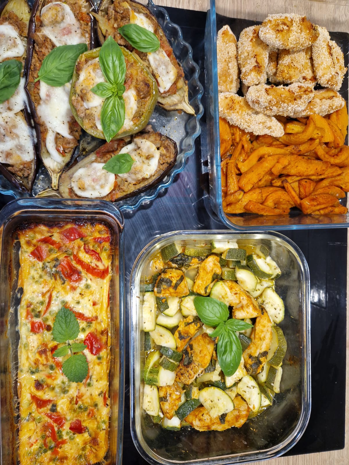 Barquettes de plats cuisinés maison